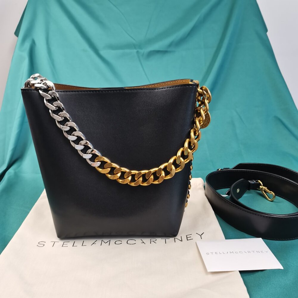 Stella McCartney Frayme Tote bag in black
